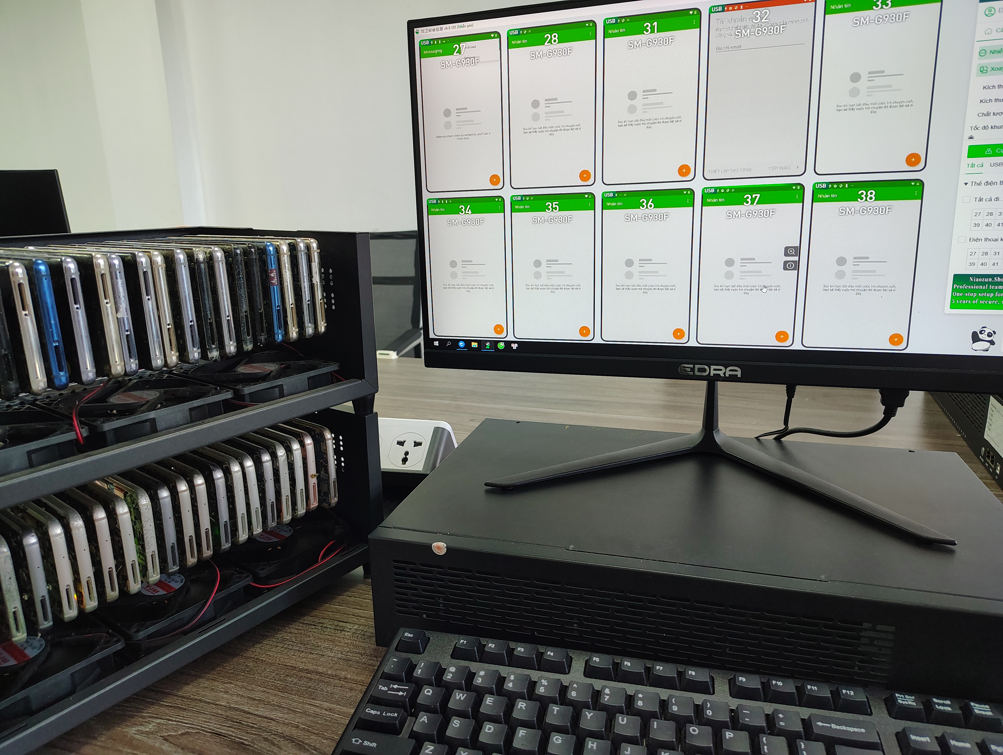 Lắp Đặt Box Phone Farm Tại Hà Đô Parkside – Cầu Giấy